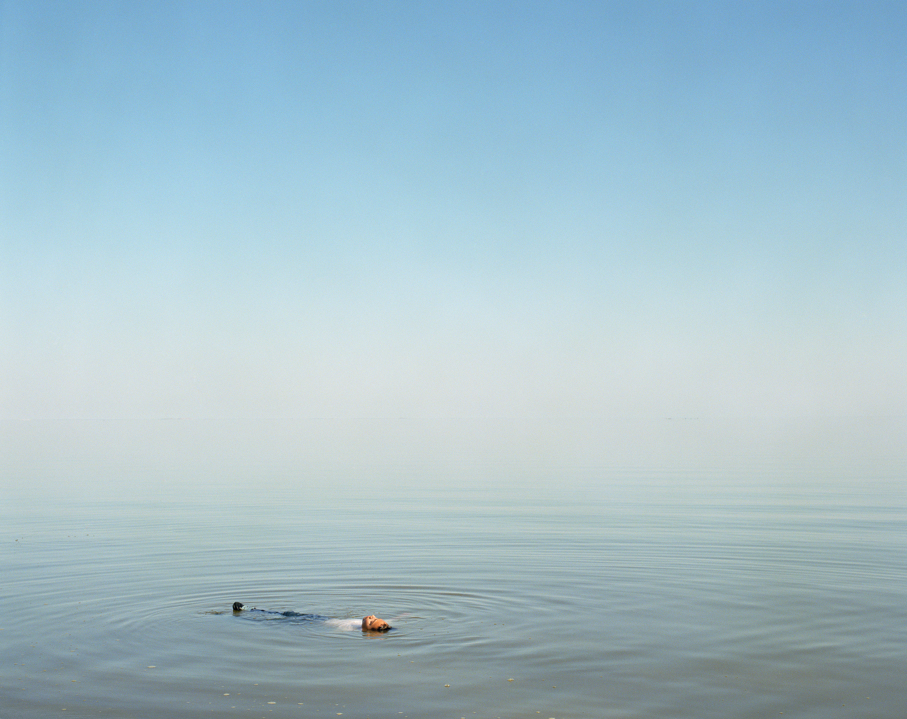 Ron Jude, 'Boy Floating in Water', 2012, from the series „Lago“, Archival Pigment Print, 90 x 112 cm 