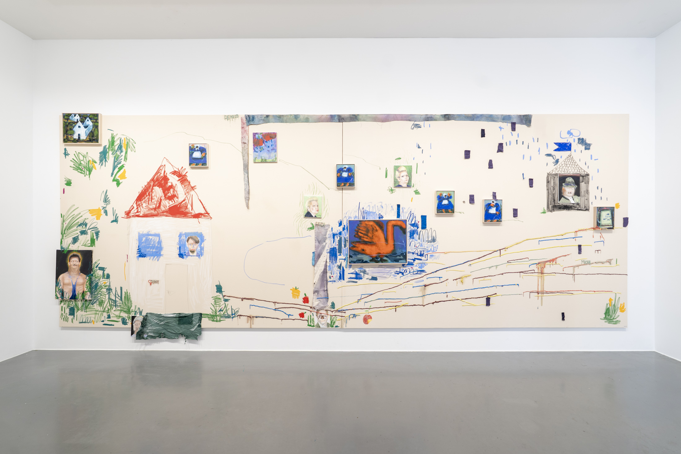 Dorf: Werkreihe 2, 2025, © Dorf / Kunstverein Friedrichshafen: 2025, Fotograf: Dominik Dresel