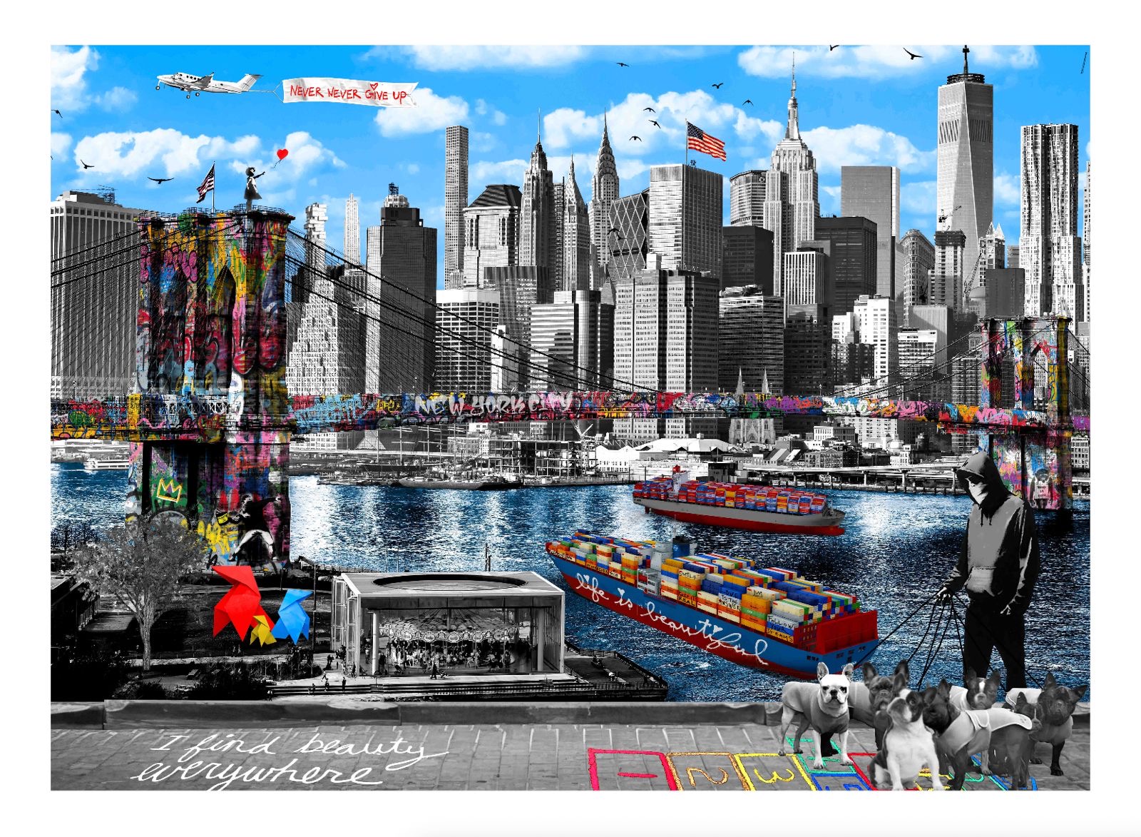 Mr. Brainwash Brooklyn is Beautiful