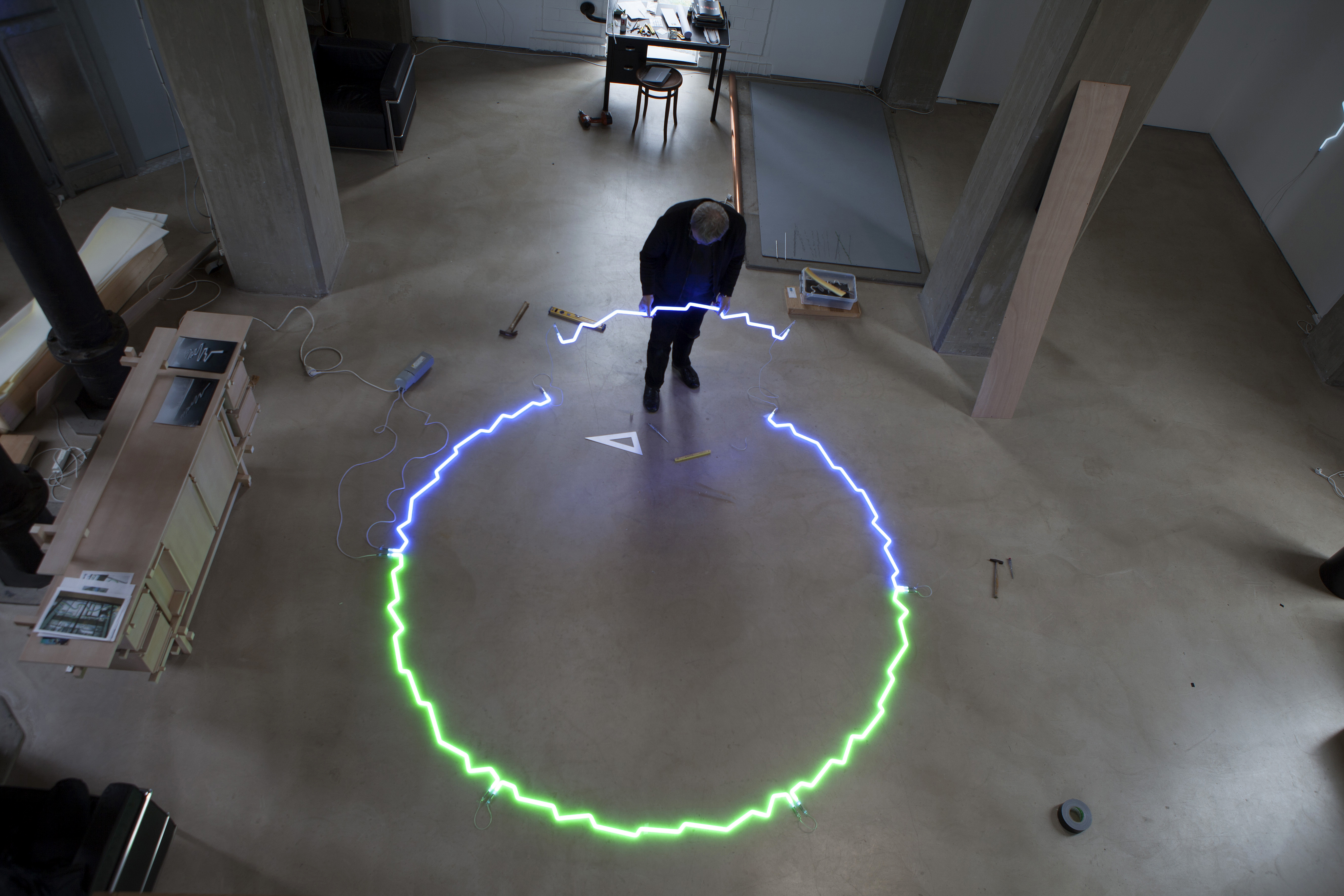Edged Circle, 2017. Foto: Michiel Vermet  