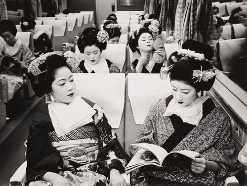 Timm Rautert, Tokaido Express, Tokio, 1970  © Timm Rautert