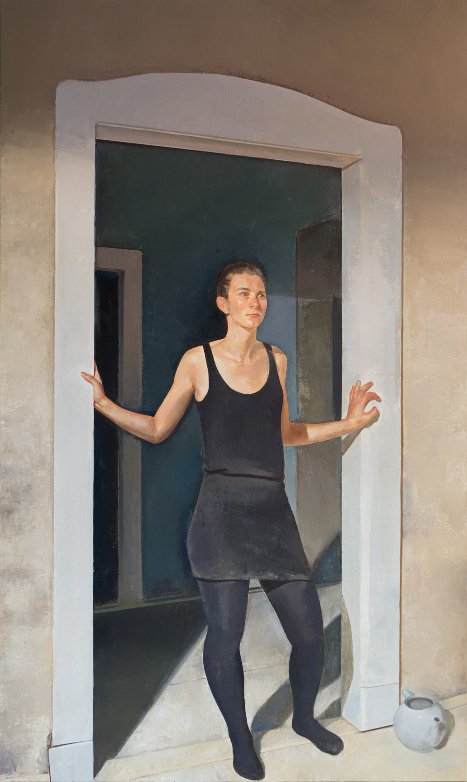 Steven Black, 2016.12, 2016, Öl auf Leinwand, 200 x 120 cm