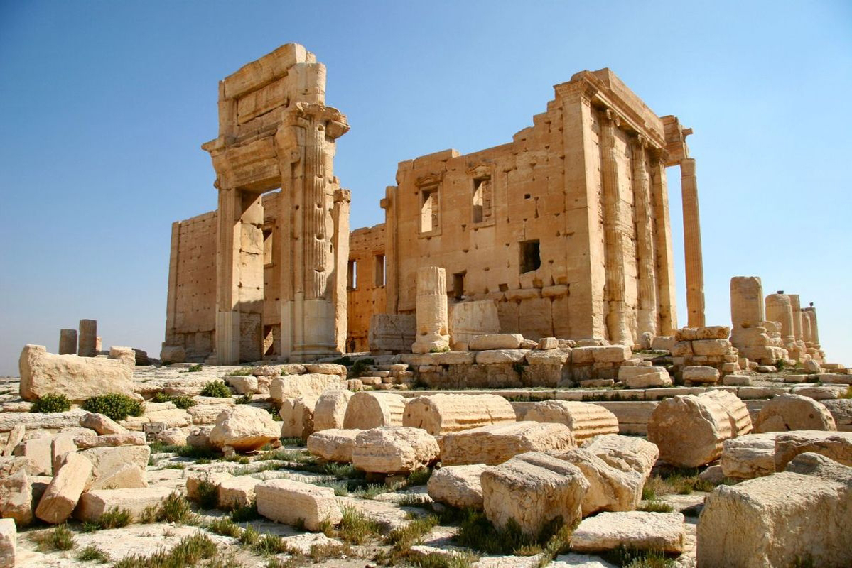 Palmyra, Bel-Tempel. Foto B. Gagnon, Eigenes Werk, CC BY-SA 3.0