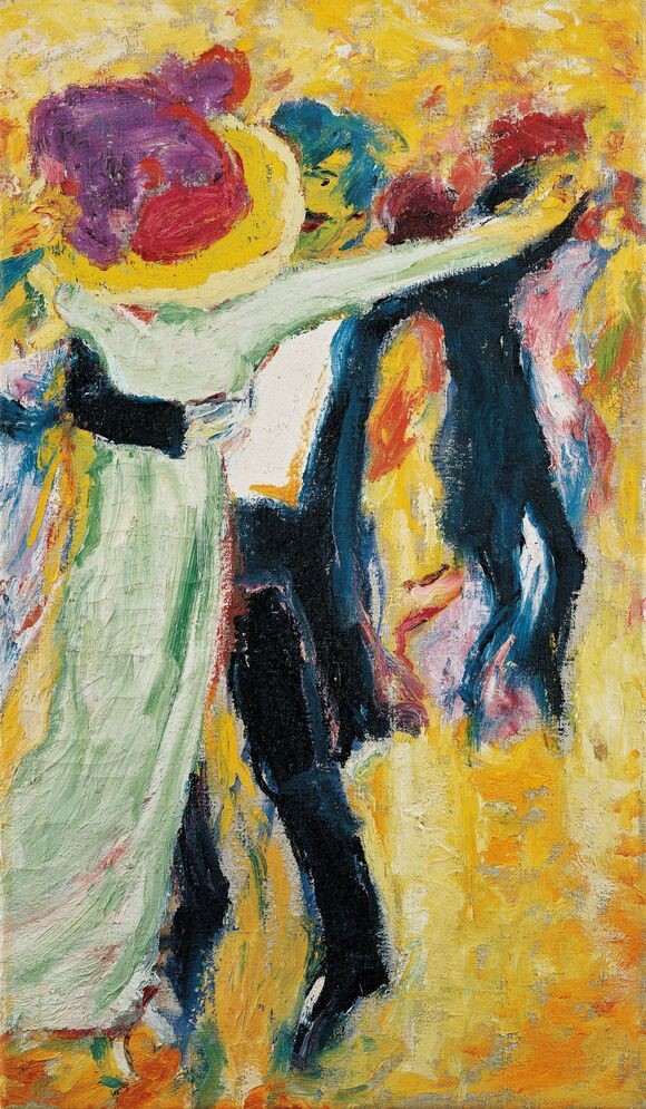 Emil Nolde: Tanz II, 1911, Gemälde. Copyright Nolde Stiftung Seebüll 