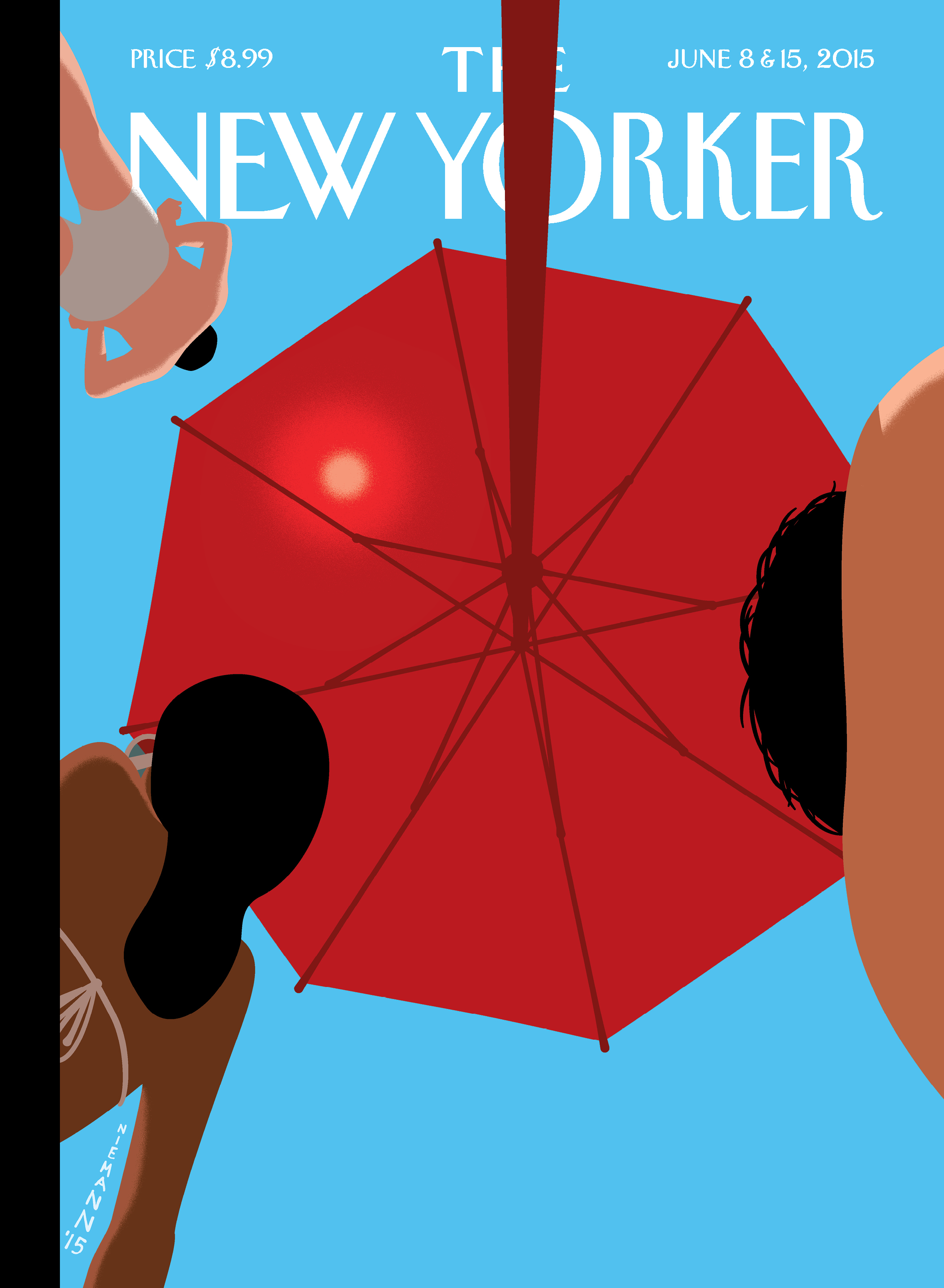 Christoph Niemann (*1970), Cover Illustration The New Yorker, 2015, Print, 20 x 27,5 cm, © Christoph Niemann