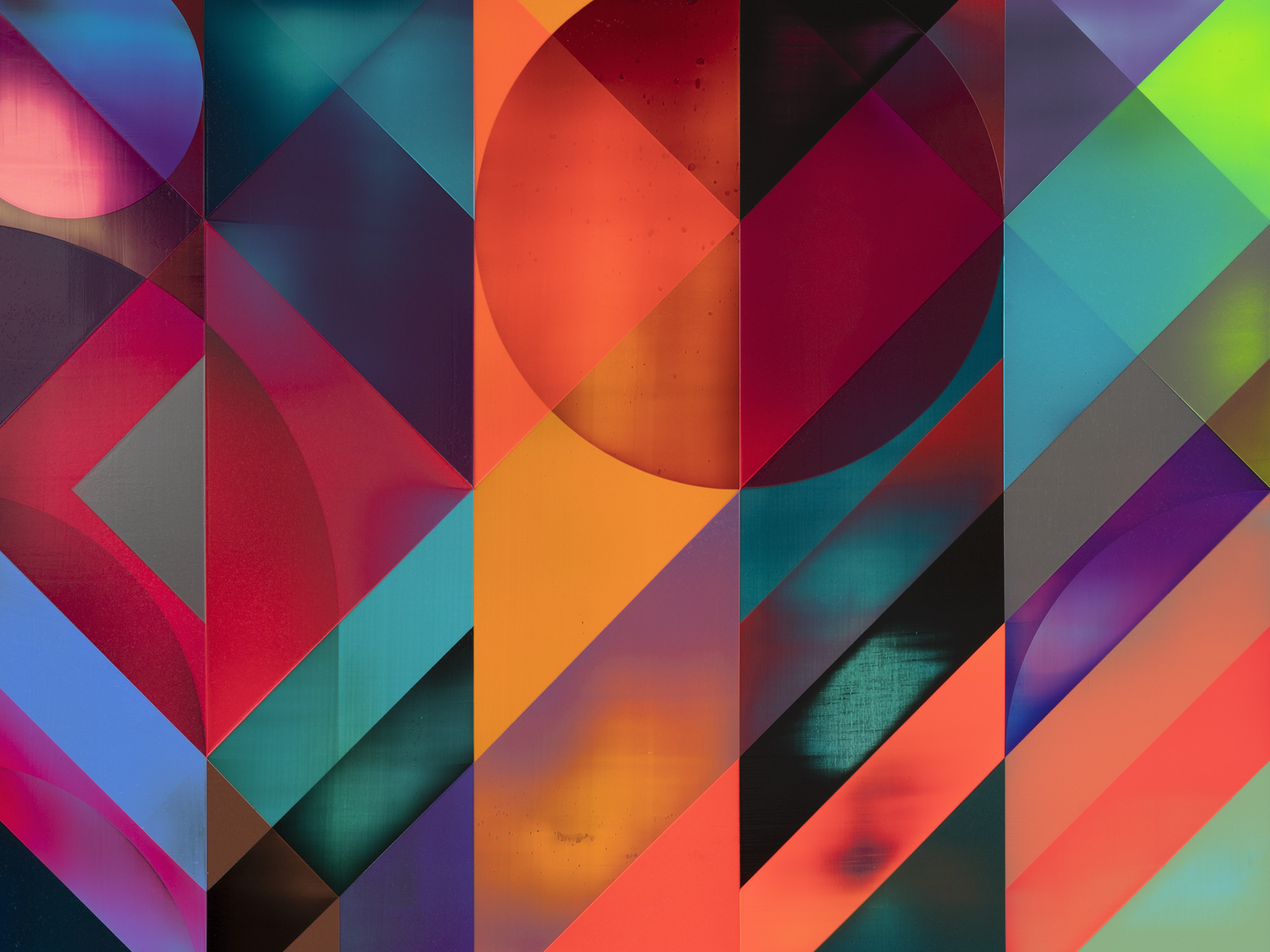 Shannon Finley, Freeside, 2023, 120 x 180 cm, Acrylic on Canvas, Photo: anna.k.o., Berlin
