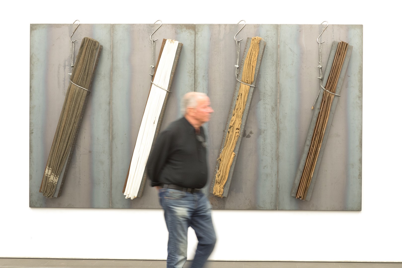 Jannis Kounellis, Ohne Titel, 1999, Sammlung Siegfried und Jutta Weishaupt, © VG Bild-Kunst, Bonn 2018, Foto: Georg Lukas