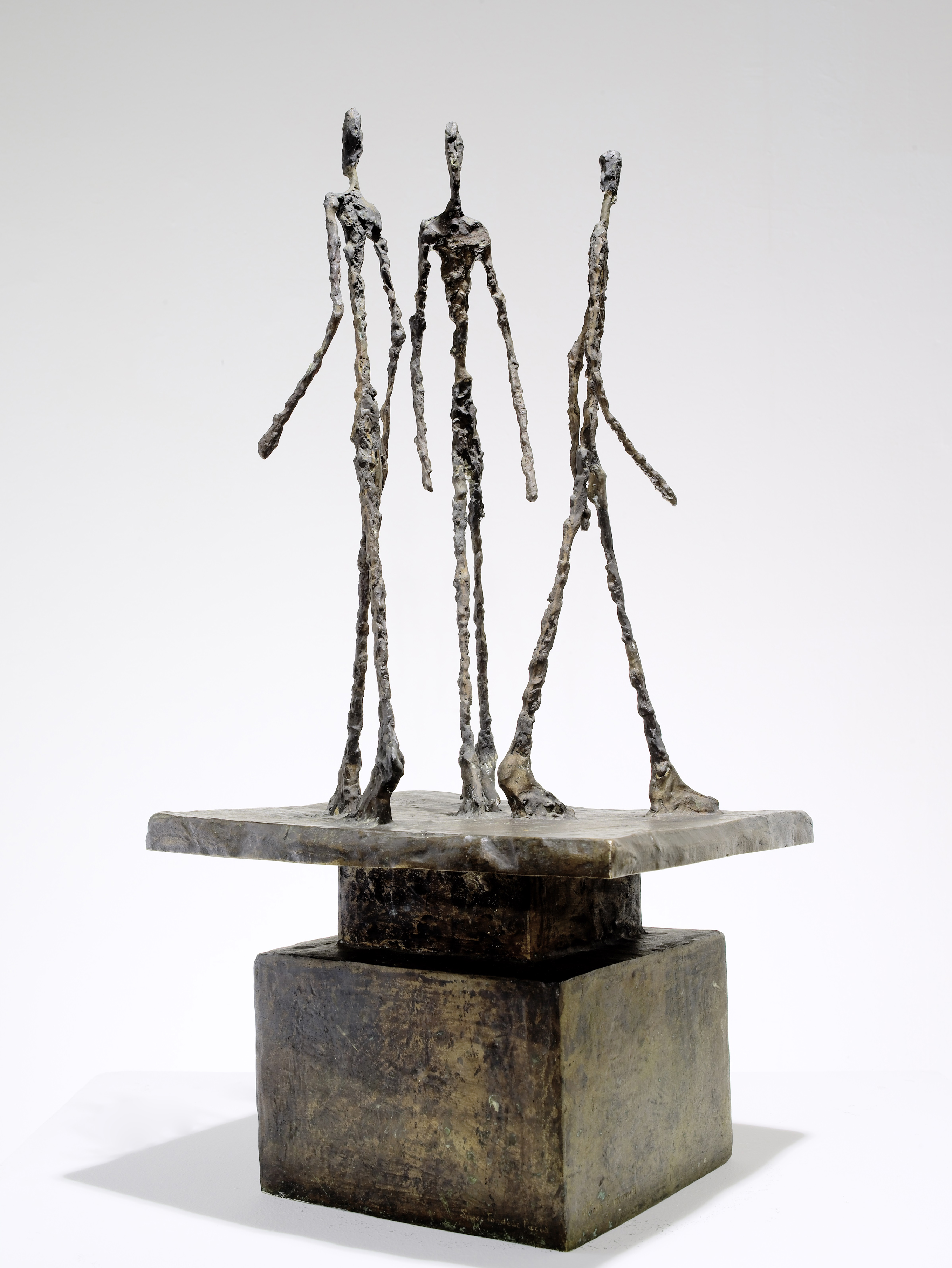 Alberto Giacometti, Groupe de trois hommes I, 1943, Fondation Marguerite et Aimé Maeght, Saint-Paul - France © Alberto Giacometti Estate (Fondation Alberto et Annette Giacometti + ADAGP) Paris, 2016