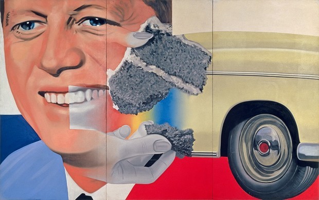 James Rosenquist, President Elect, 1960–61/1964, Centre Georges Pompidou, Musée National d’Art Moderne/Centre de Création Industrielle, Paris © Estate of James Rosenquist/VG Bild-Kunst Bonn, 2017, Foto: Courtesy of the Estate of James Rosenquist