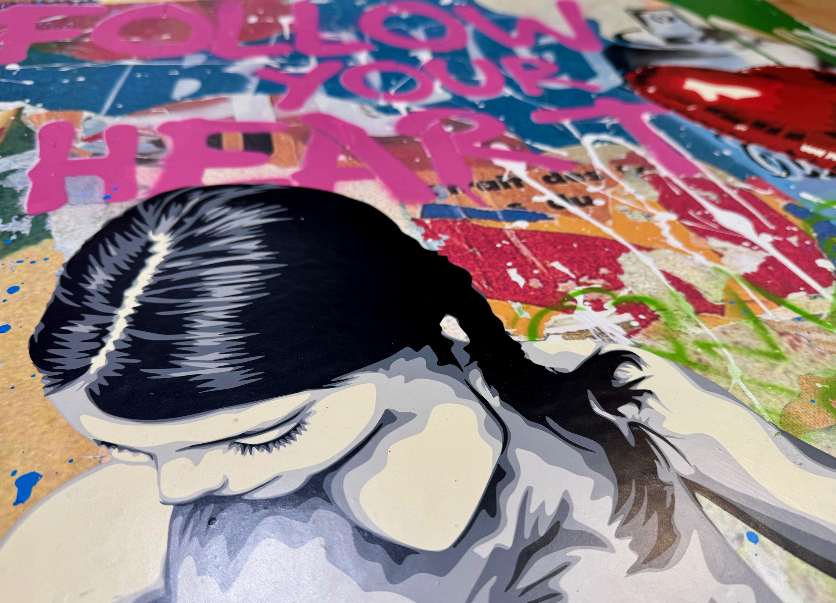 Mr. Brainwash 💥 Beautiful Girl 2024 Unikat