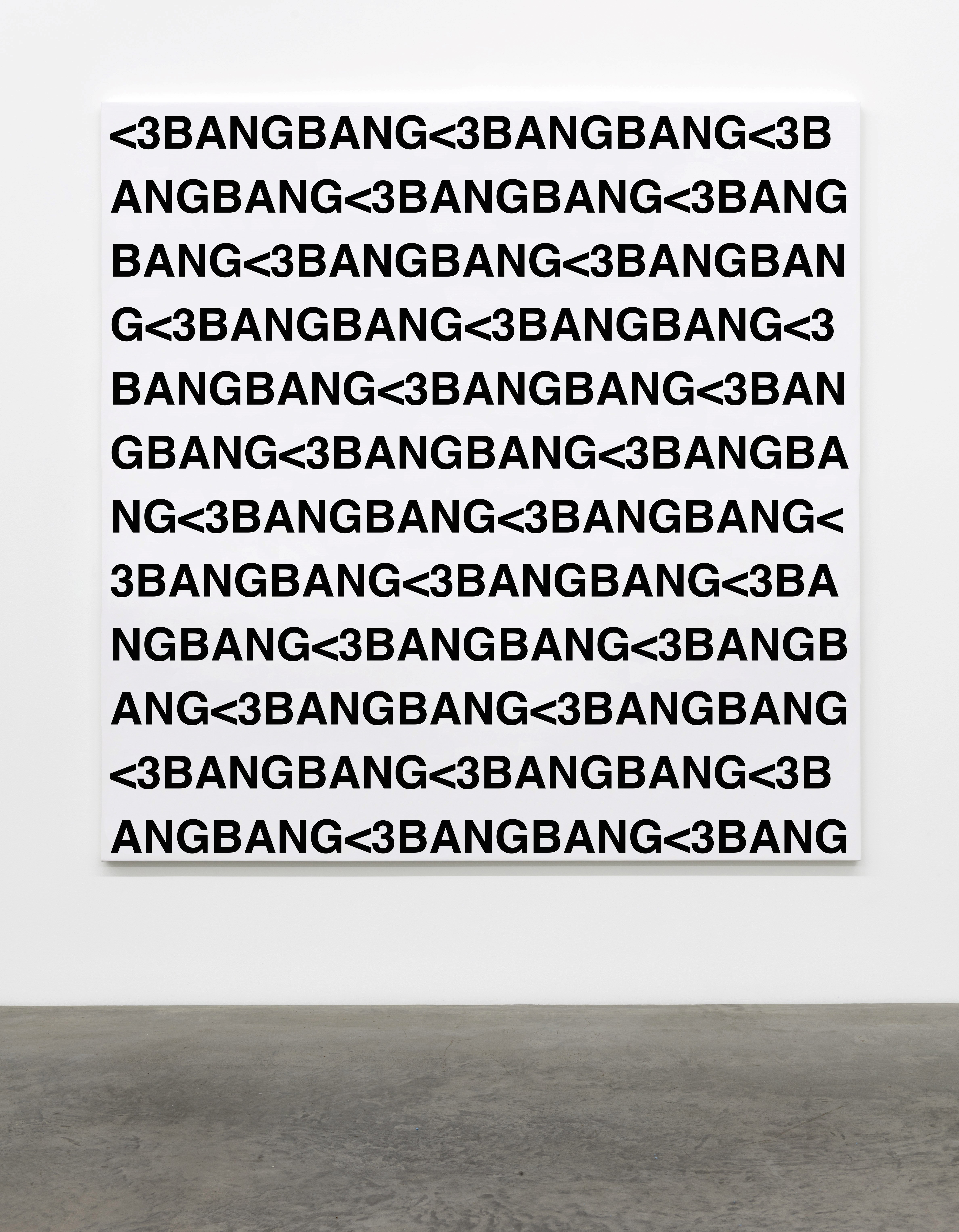 Karl Holmqvist: Untitled (BANG