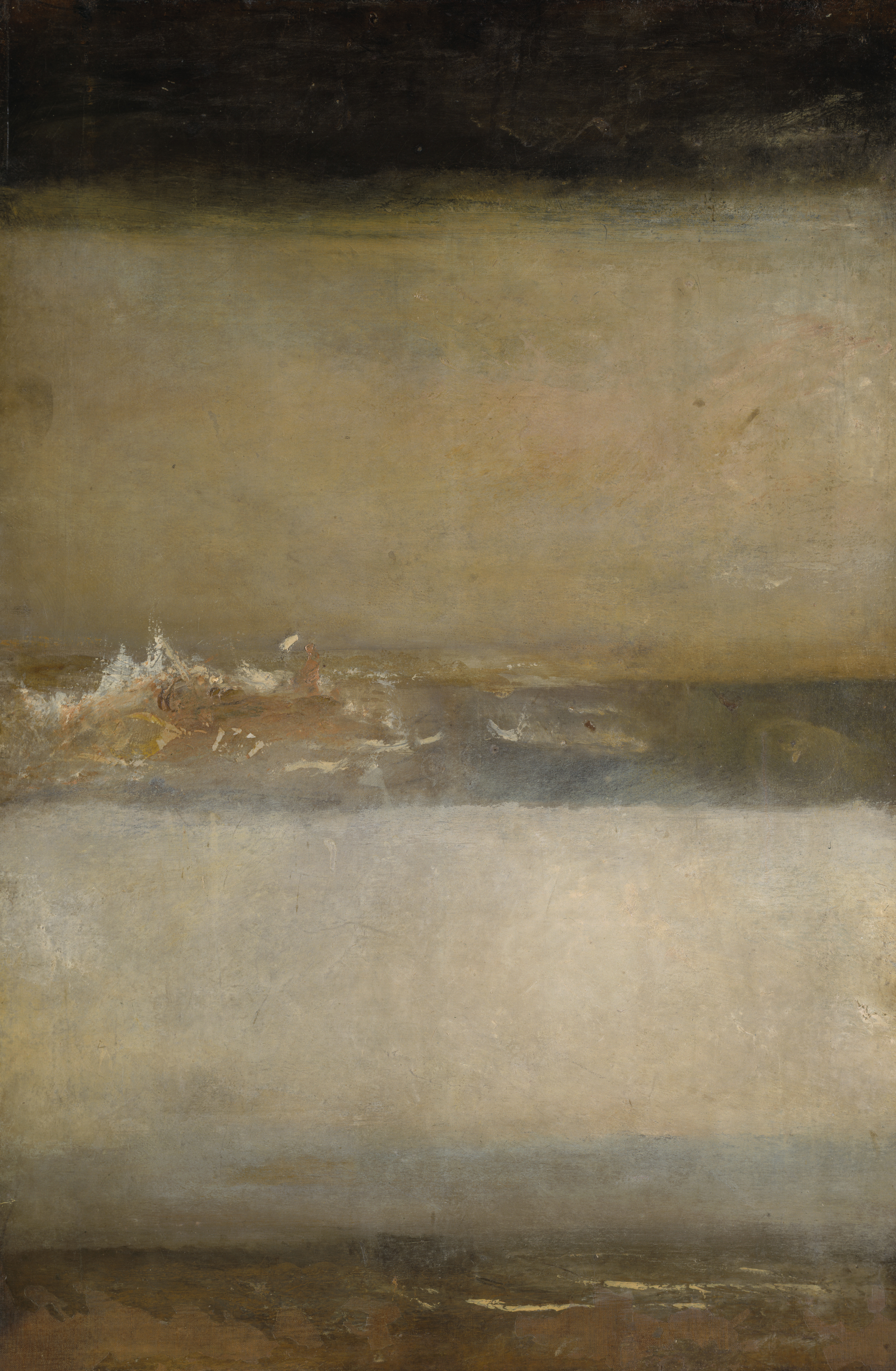 Three Seascapes / Drei Seeansichten, ca. 1827, Joseph Mallord William Turner (1775-1851). Tate: Accepted by the nation as part of the Turner Bequest 1856 © Photo / Foto Tate