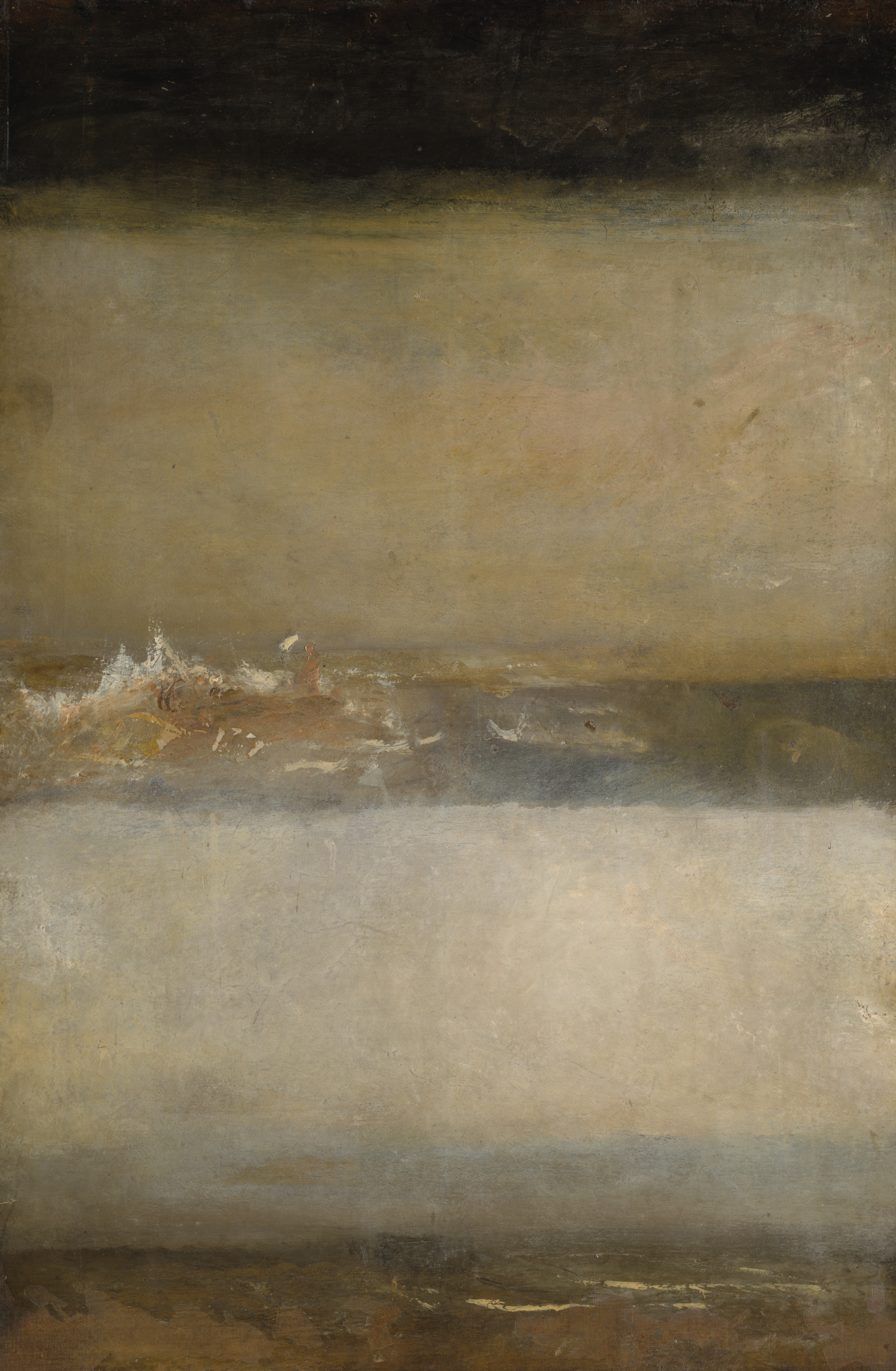 Three Seascapes / Drei Seeansichten, ca. 1827, Joseph Mallord William Turner (1775-1851). Tate: Accepted by the nation as part of the Turner Bequest 1856 © Photo / Foto Tate