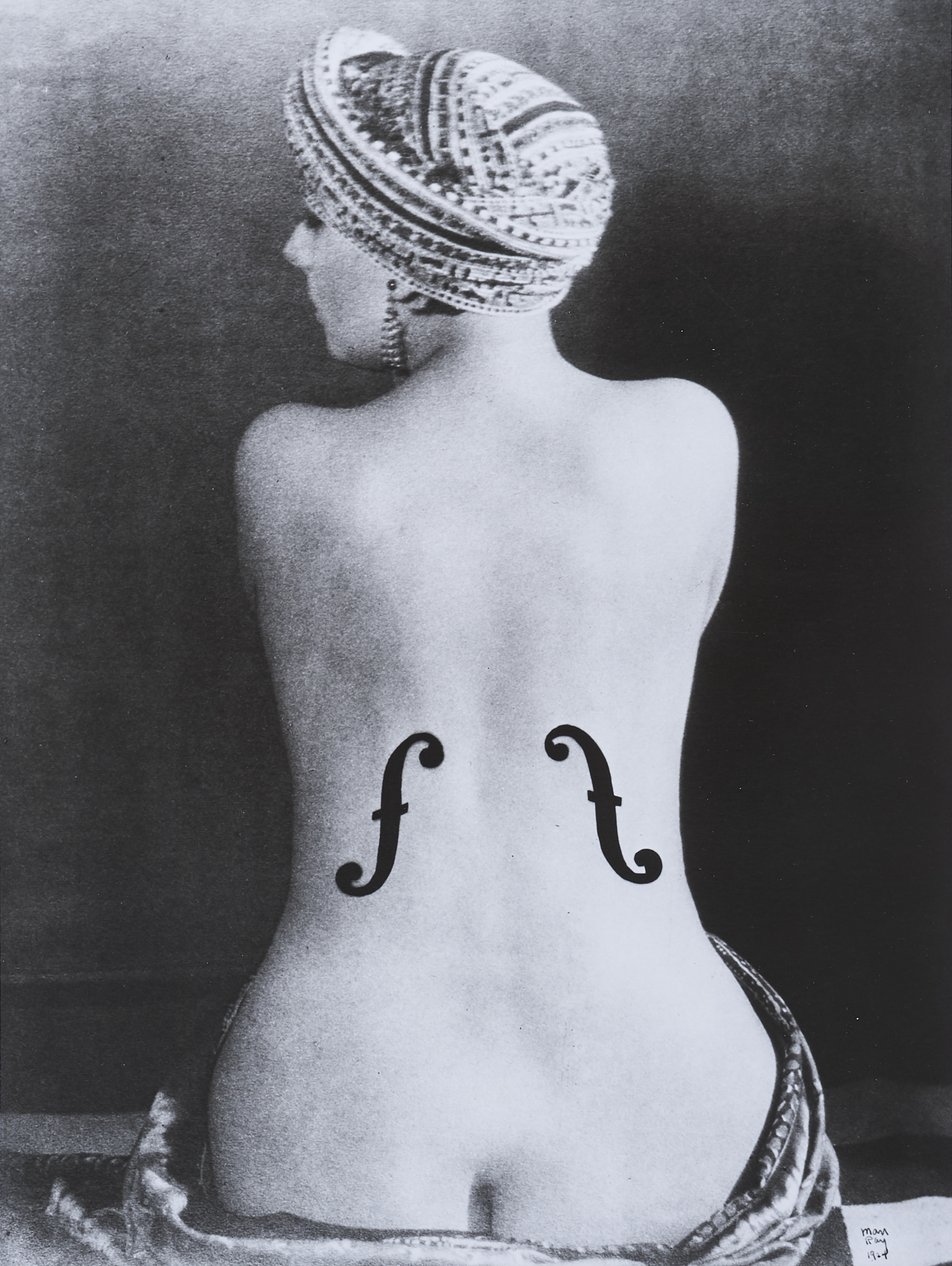 Man Ray, Le Violon d'Ingres, 1924, Silbergelatine Reprint, Griffelkunst © Man Ray Trust Paris/VG Bild-Kunst, Bonn 2018