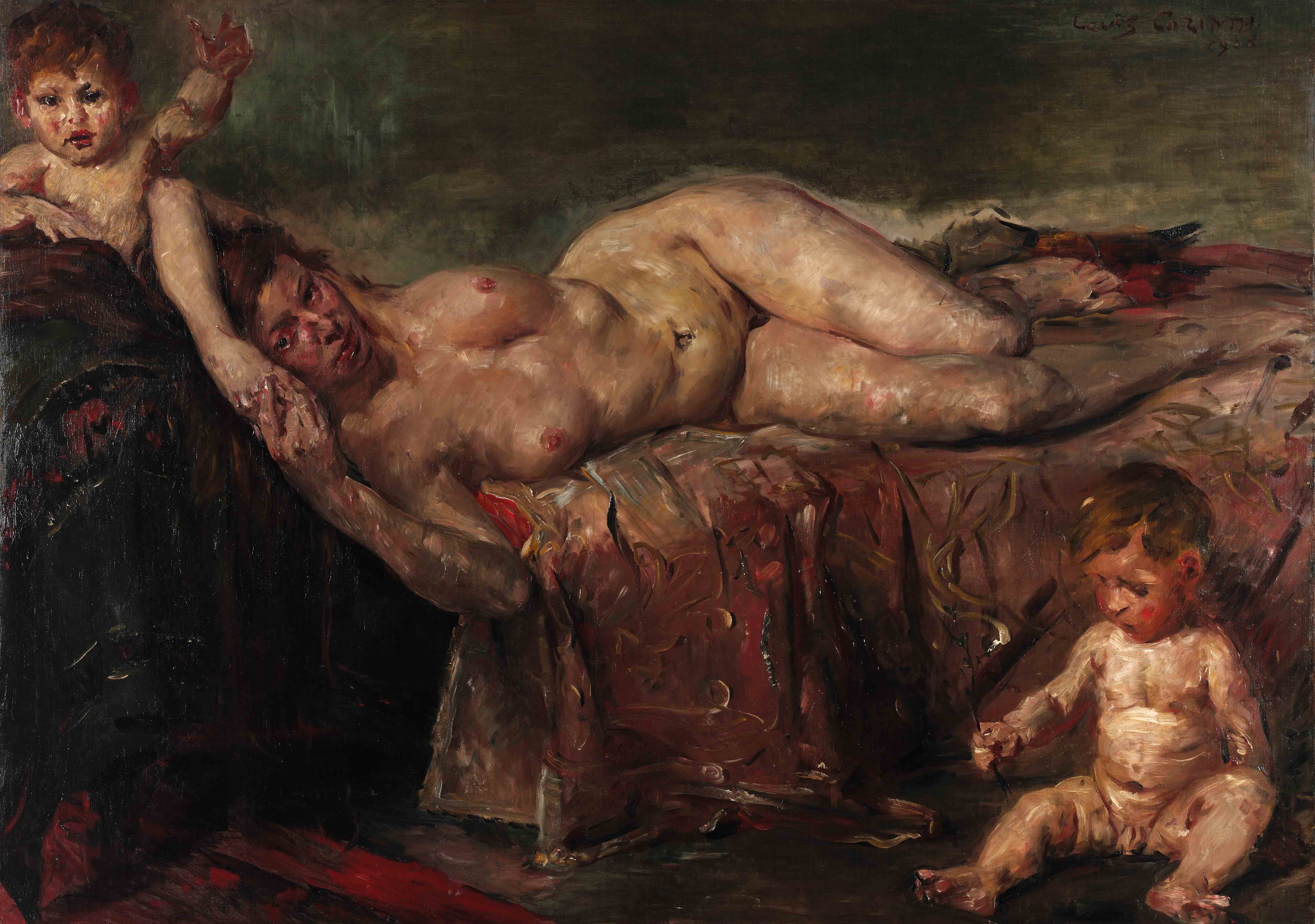 Lovis Corinth: Die Nacktheit, 1908. Copyright Landesmuseum Hannover.