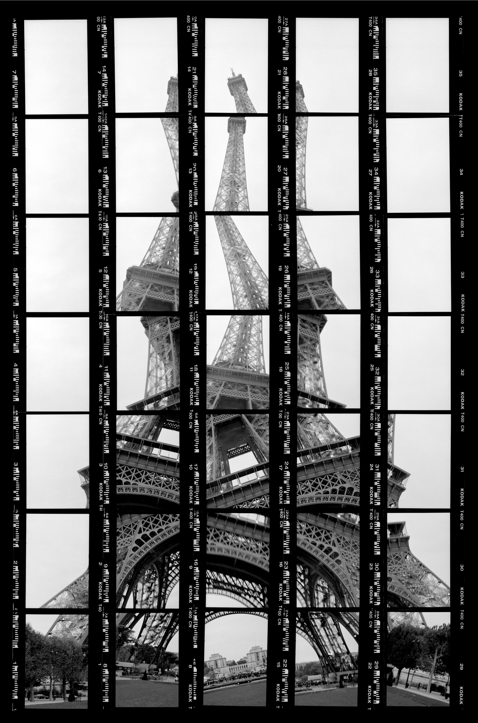 Thomas Kellner, Eiffelturm Nr. 10, Paris 1997, © Thomas Kellner Siegen und VG Bild-Kunst, Bonn 2024