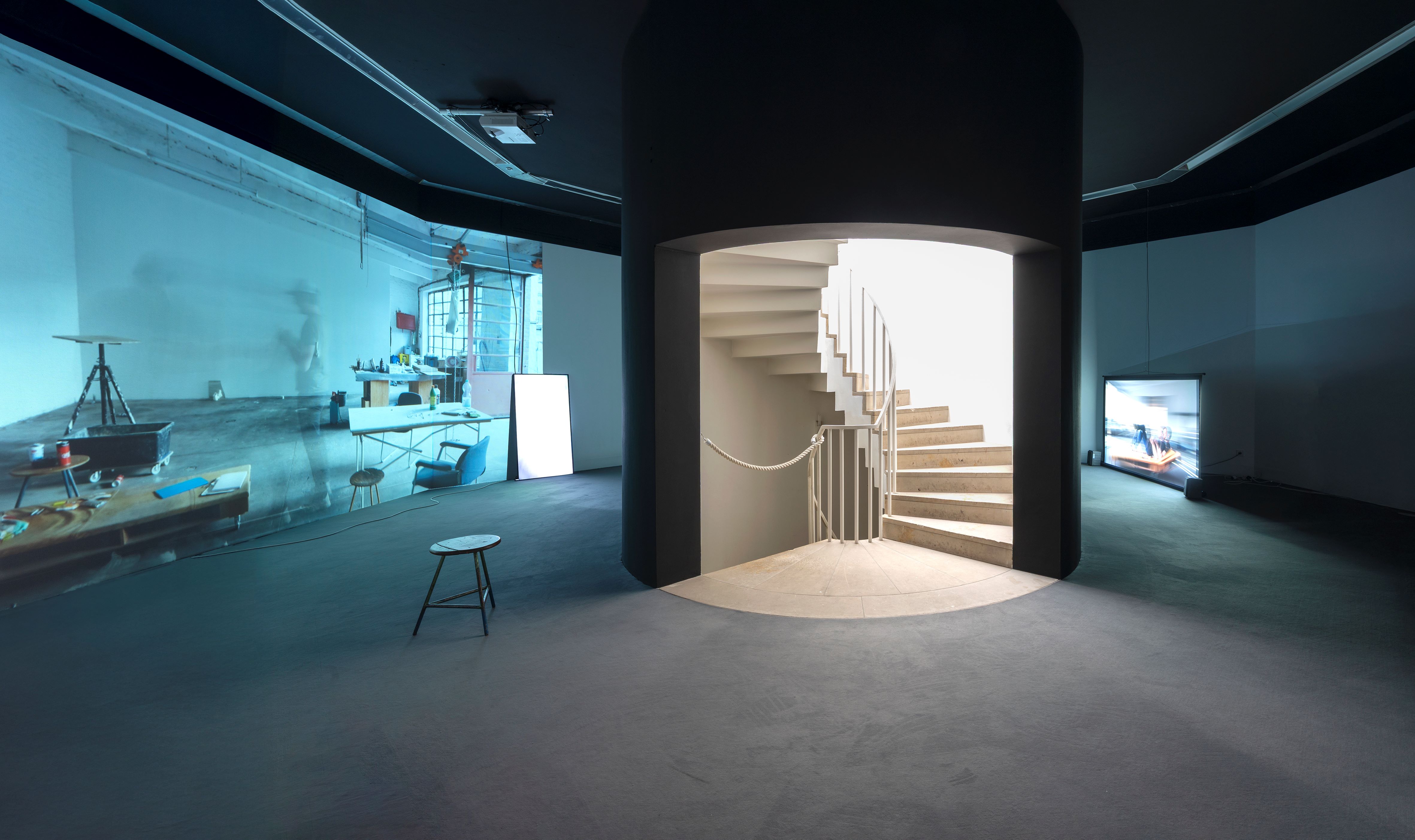 Ausstellungsansicht “unforeseen” mit Werken von Johannes Wald, © 2025 der Künstler und Galerie Stadt Sindelfingen, Fotograf: Wolfgang Günzel