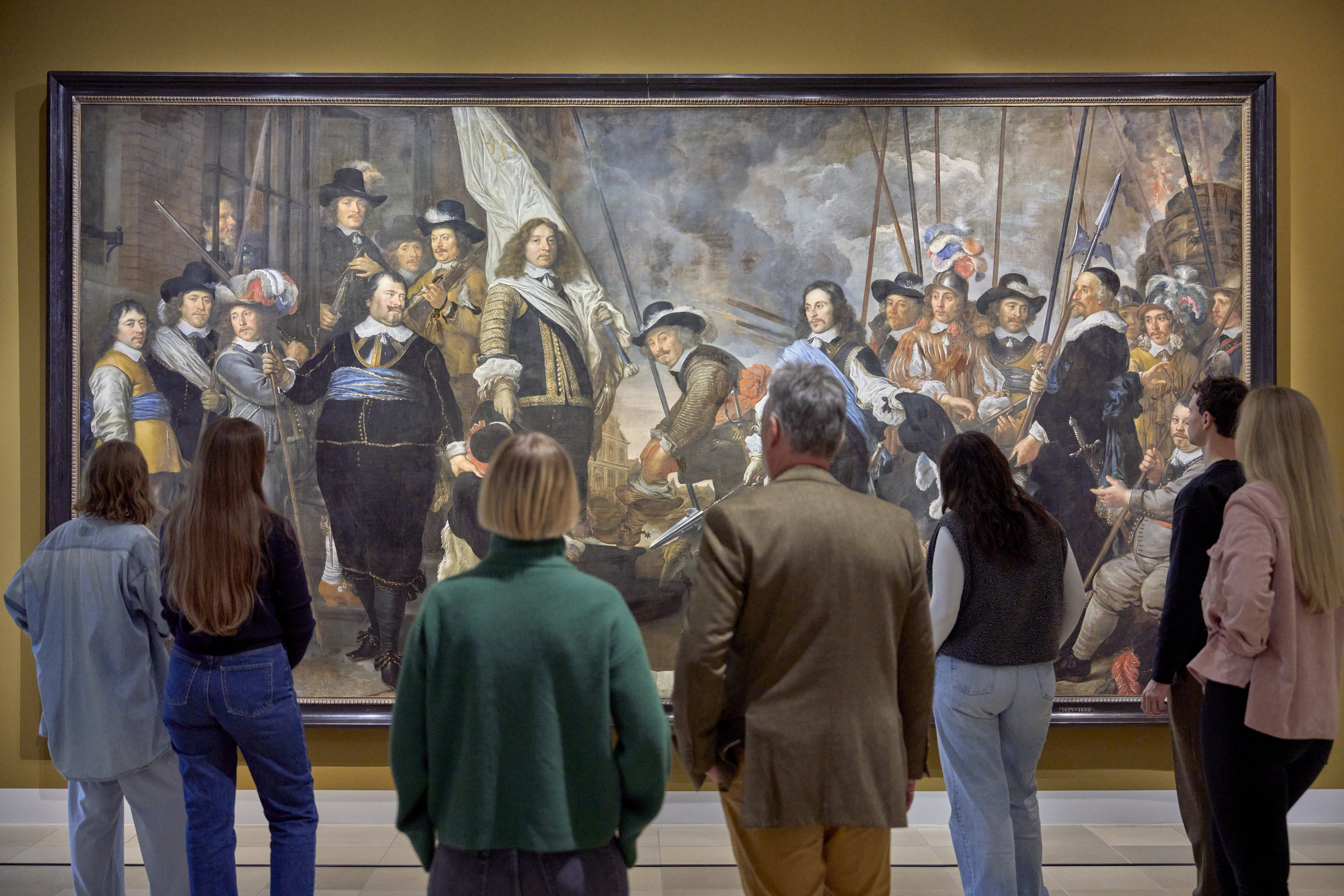 Ausstellungsansicht „Rembrandts Amsterdam. Goldene Zeiten?“ Foto: Städel Museum – Norbert Miguletz