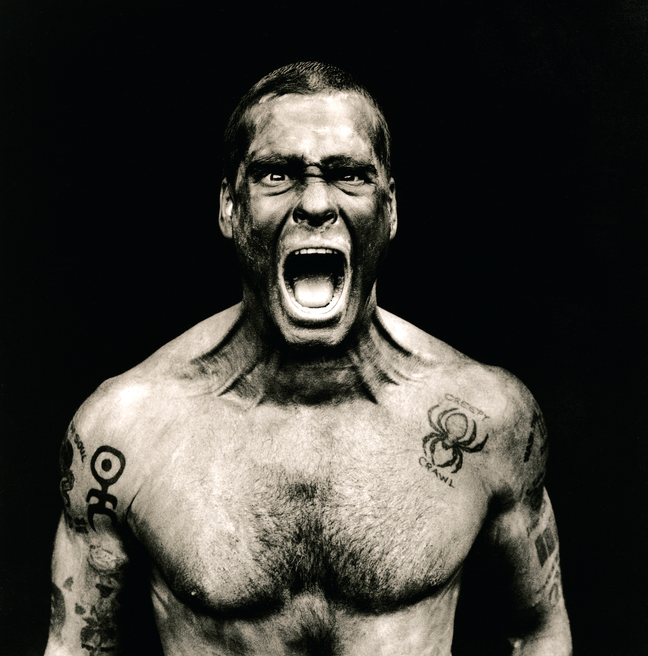  Anton Corbijn (geb. 1955): Henry Rollins, El Mirage 1994, Leihgabe des Künstlers, © Anton Corbijn, 2018 