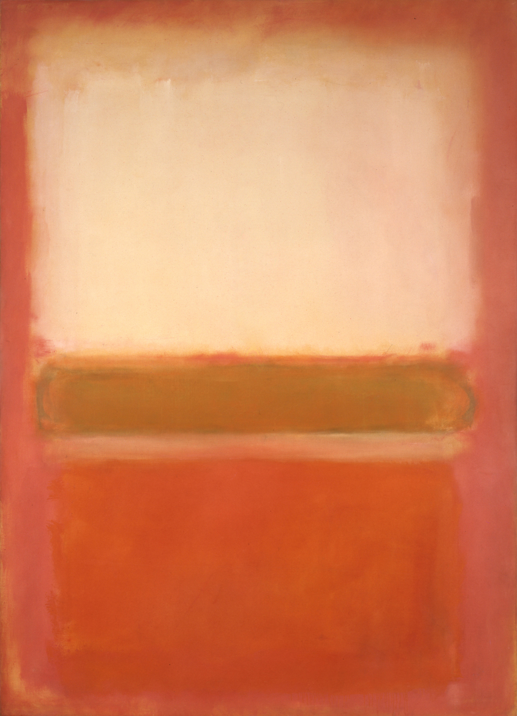 Mark Rothko. Untitled (White, Pink and Mustard), 1954. Öl auf Leinwand, 234 x 168,5 cm. Museum Folkwang, Essen. © Kate Rothko-Prizel & Christopher Rothko / VG Bild-Kunst, Bonn 2016. © Foto: Jens Nober