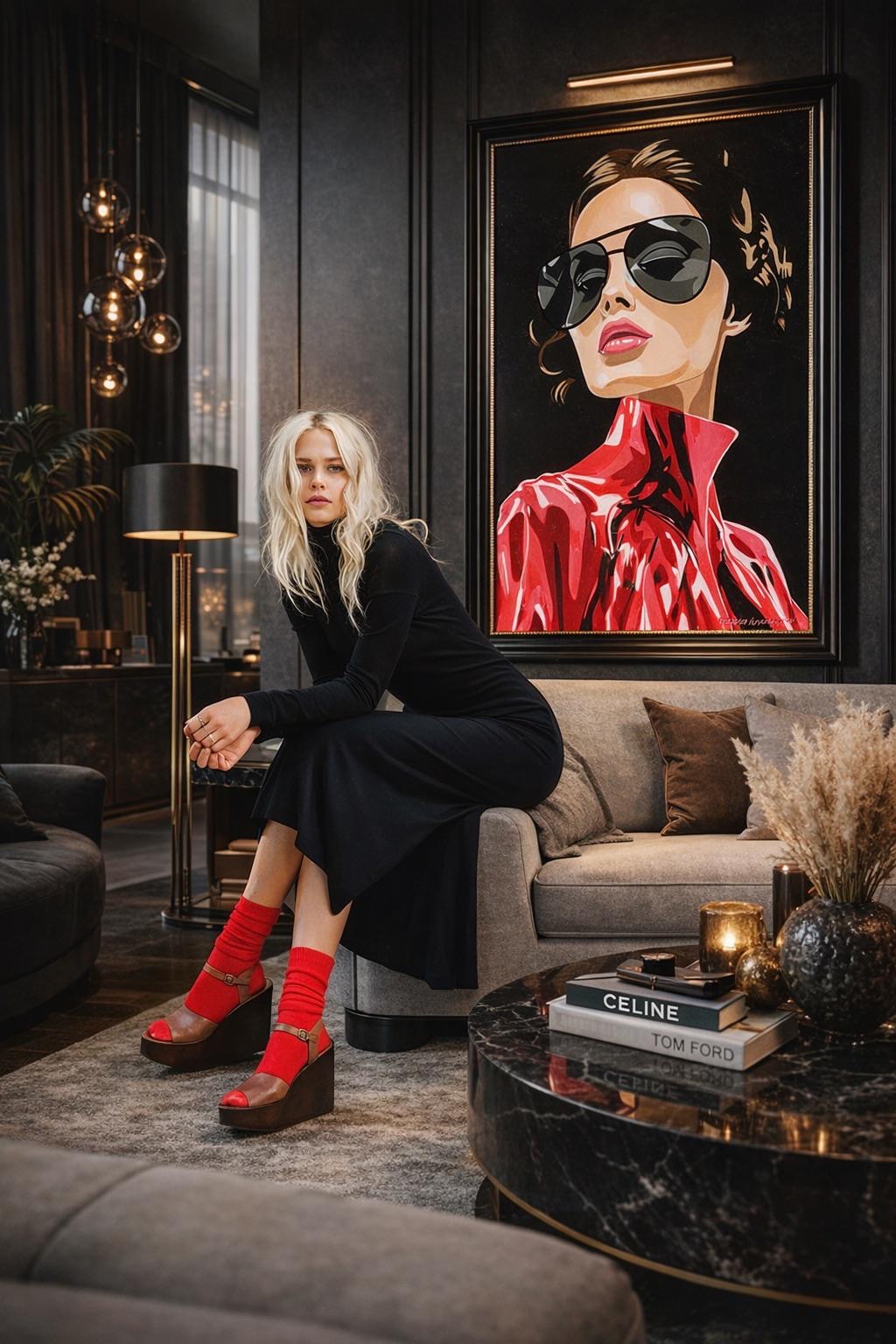 Orit Fuchs Vivid at Frank Fluegel Galerie Qatar Edition Show