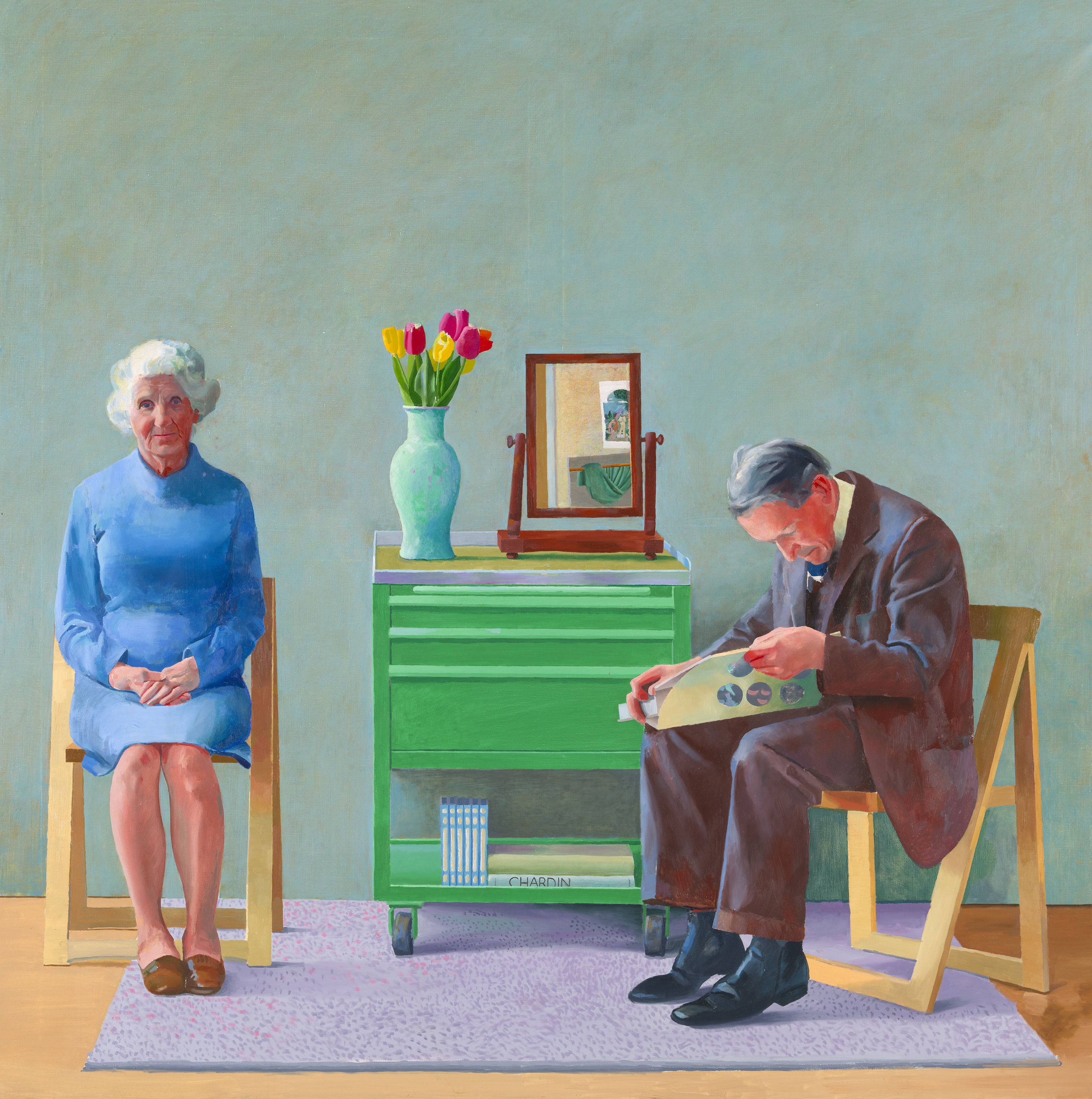 David Hockney: My Parents, 1977, Tate, London. © David Hockney, © Foto: Tate, London 2020. 