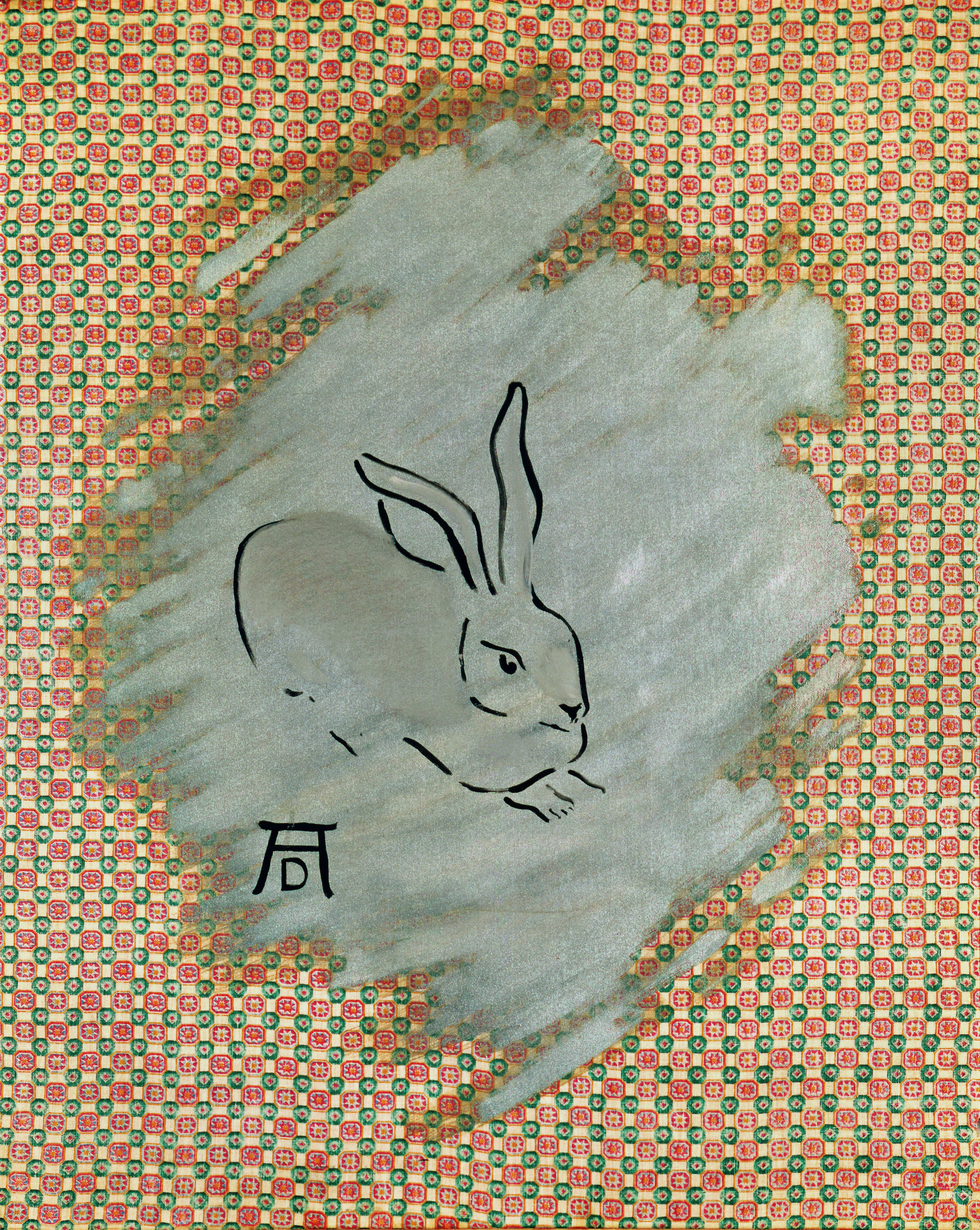 Sigmar Polke, Dürer Hase, 1968. Museum Frieder Burda, Baden-Baden © The Estate of Sigmar Polke / VG Bild-Kunst Bonn, 2017