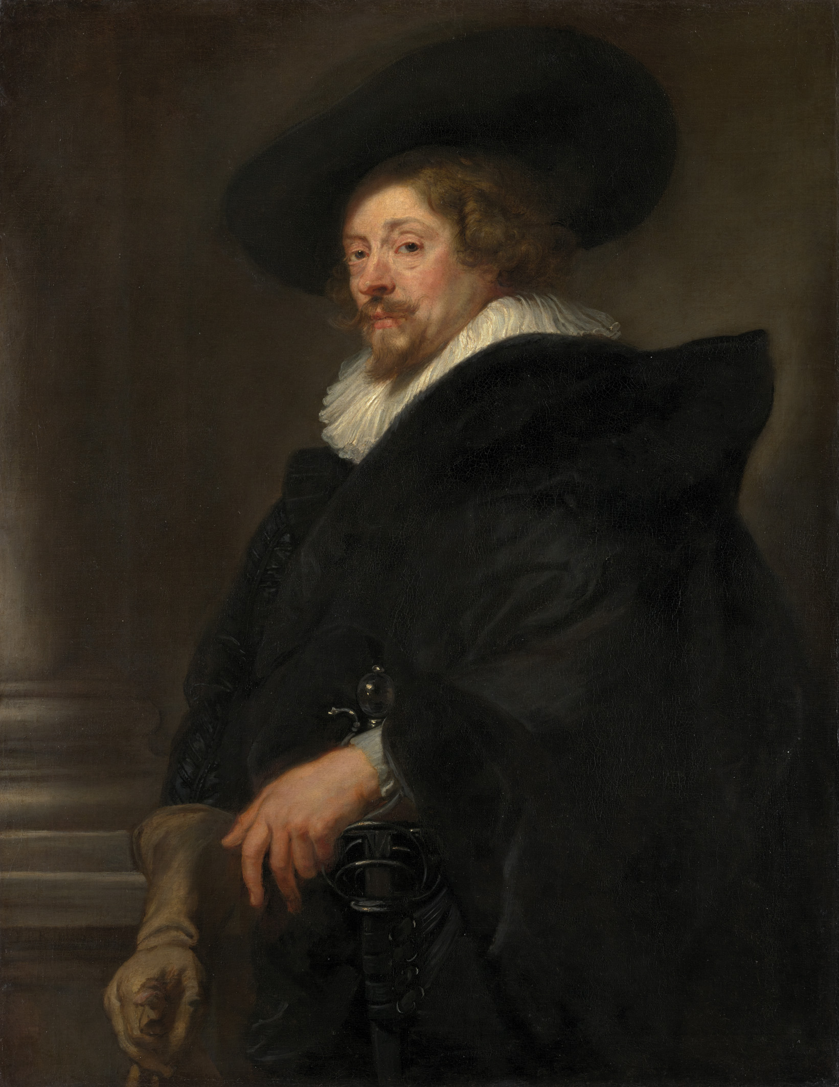 Peter Paul Rubens (1577–1640): Selbstporträt, um 1638, Öl auf Leinwand, 110 cm x 85,5 cm. Kunsthistorisches Museum, Gemäldegalerie, Wien © KHM-Museumsverband. 