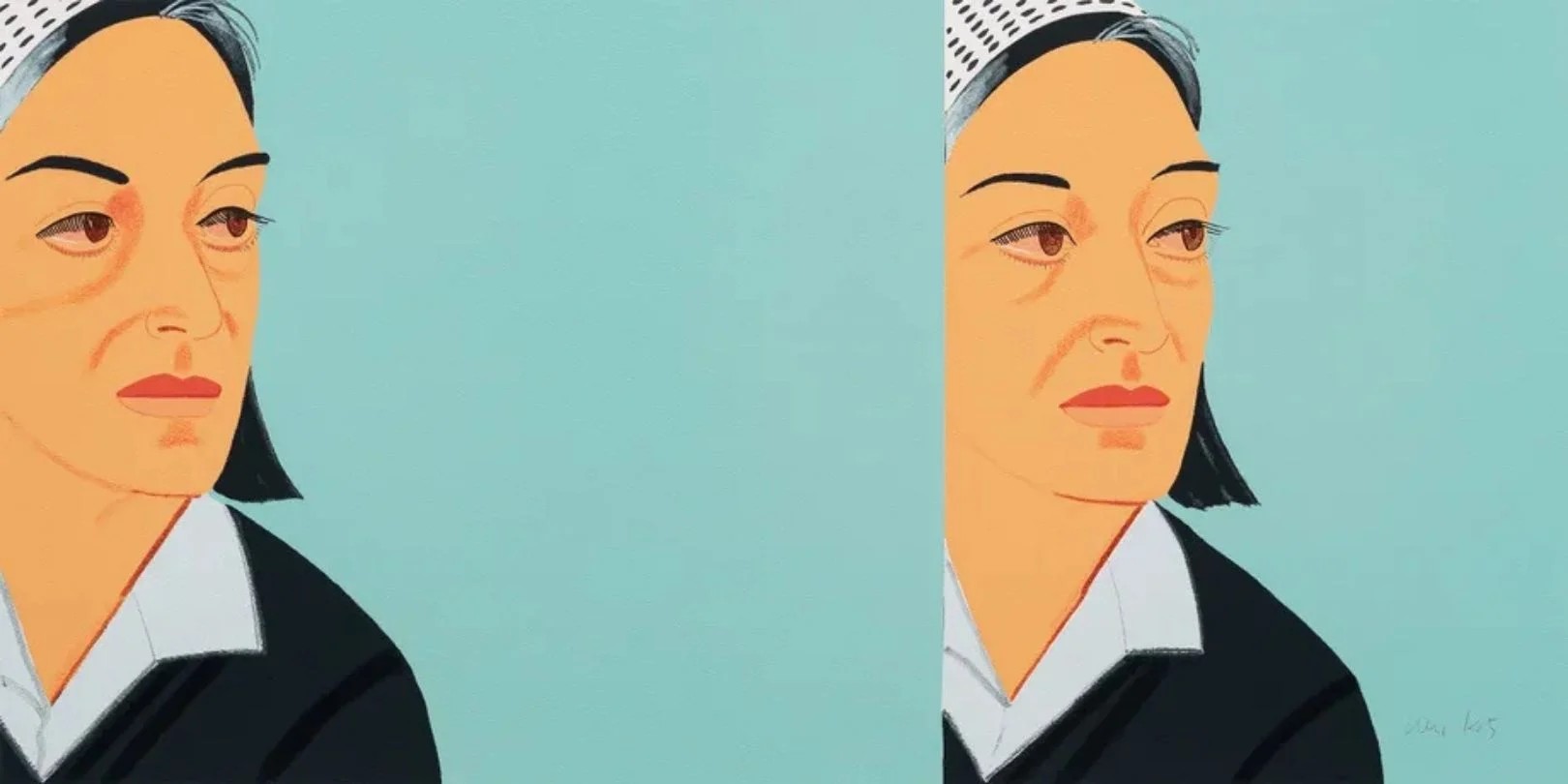 Alex Katz Double Ada 2025