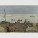 Otto Heinrich Engel, Strandleben am Abend, 1911, Museum Kunst der Westküste