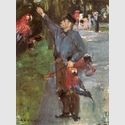 Max Liebermann Papageienmann, 1901 Öl auf Leinwand, 85 × 63,5 cm Privatsammlung