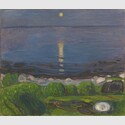 Edvard Munch, Sommernacht am Strand, 1902/03, © Privatsammlung 