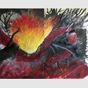 HELMA, Morgenstund, 1988, Öl auf Leinwand (zweiteilig), 200 x 250 cm