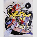 Wassily Kandinsky: Weißer Punkt (Komposition 248), 1923 Öl auf Leinwand, 91,5 x 73,3 cm Dauerleihgabe der Stiftung Hamburger Kunstsammlungen © SHK / Hamburger Kunsthalle / bpk Foto: Christoph Irrgang