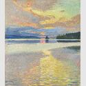 Akseli Gallen-Kallela, Sonnenuntergang über dem Ruovesi-See, 1915-16, Collection Broere Charitable Foundation
